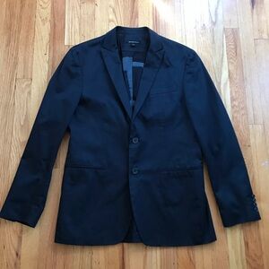 John Varvatos Classic Black Blazer 40